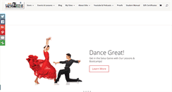 Desktop Screenshot of dancefreak.com
