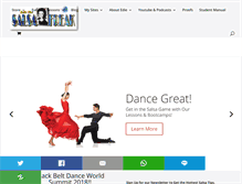 Tablet Screenshot of dancefreak.com